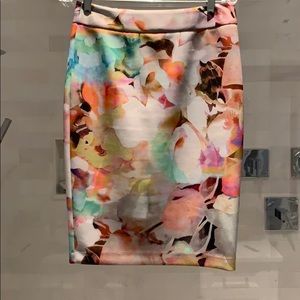 Ted Baker floral skirt